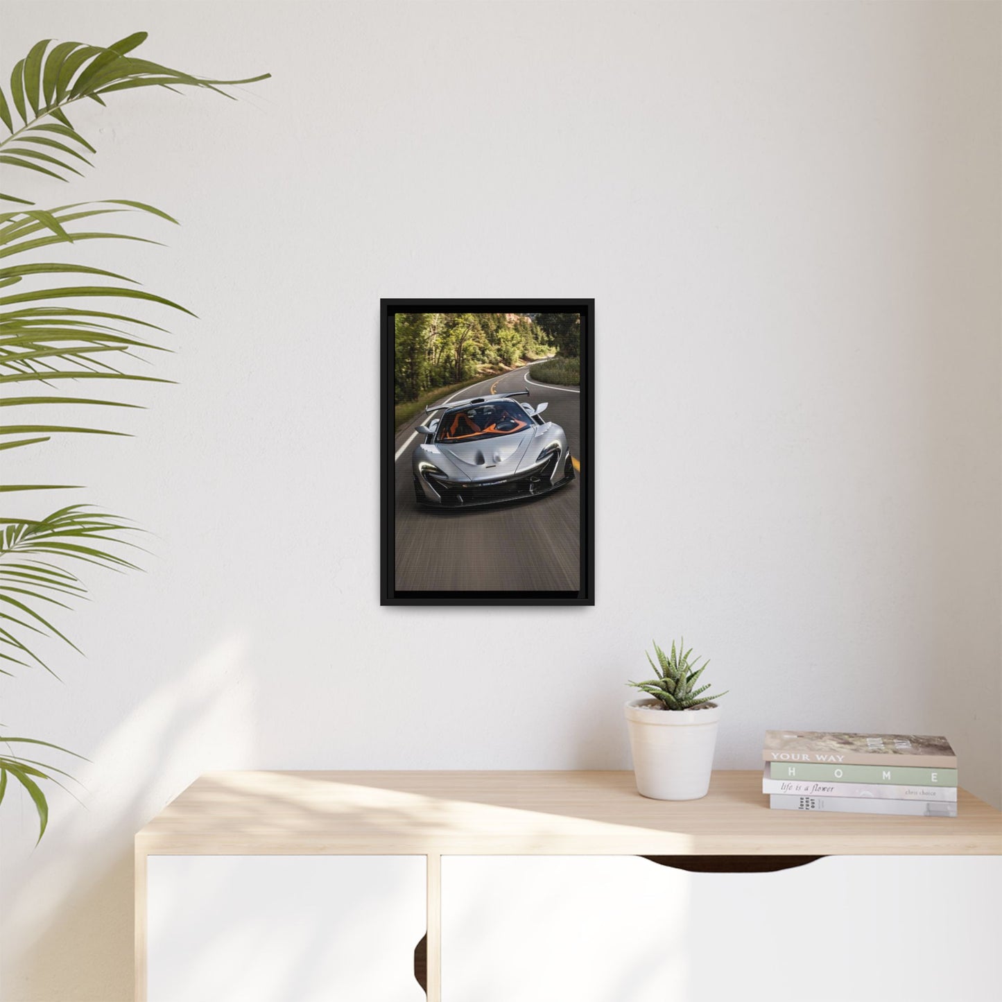 McLaren P1 Spider on the Ride Canvas