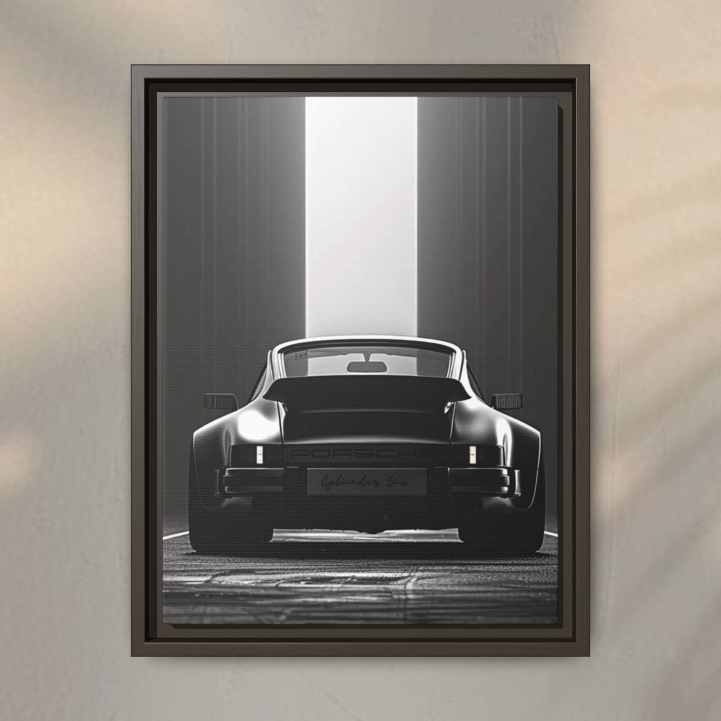 911 Retro Black & White ArtWork