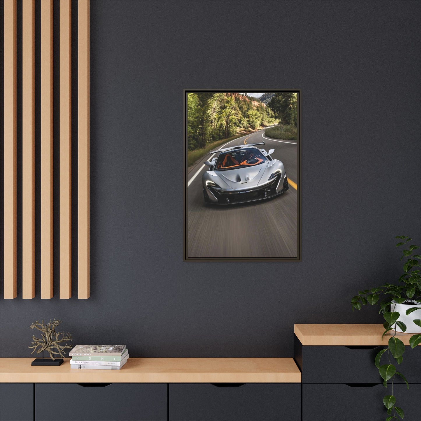 McLaren P1 Spider on the Ride Canvas