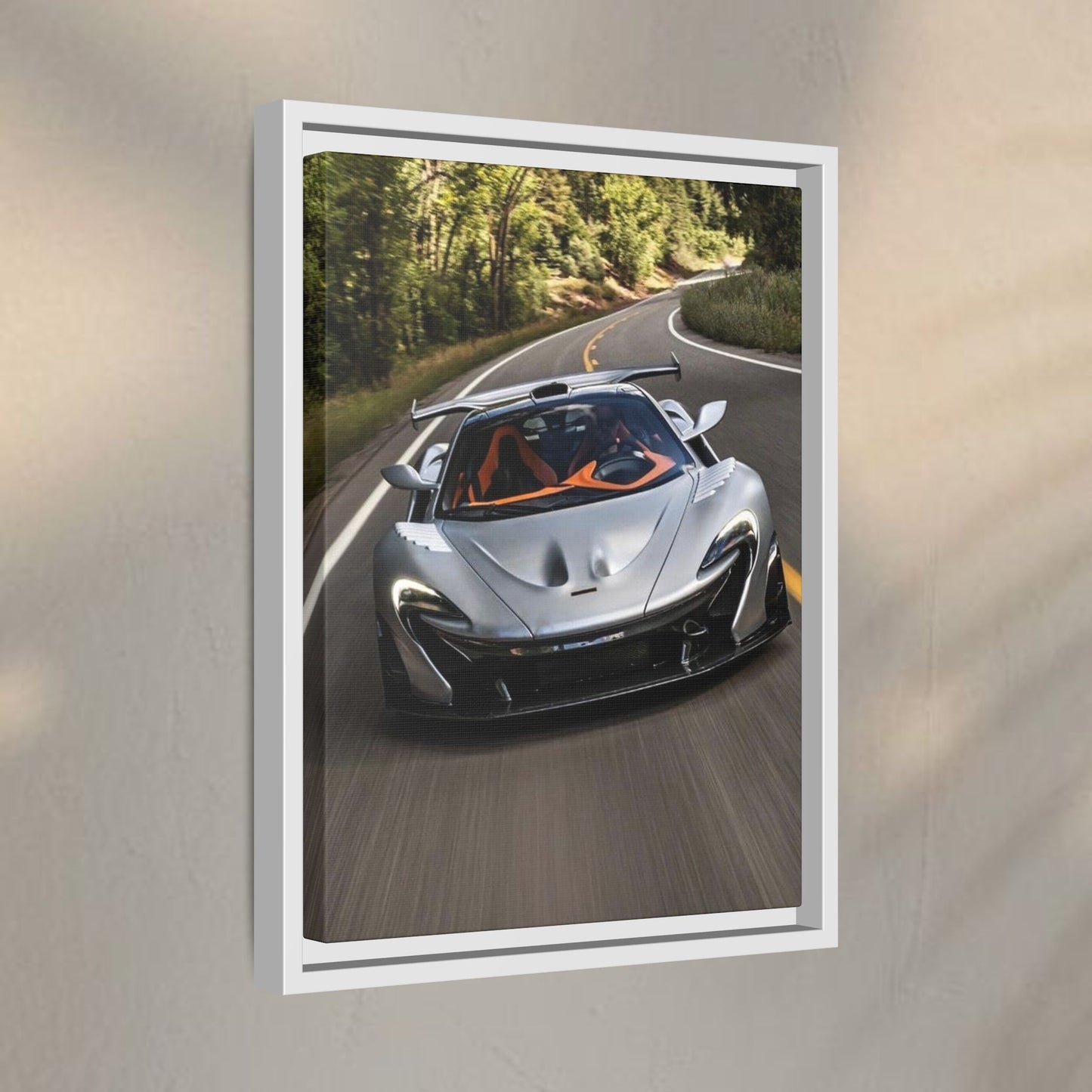 McLaren P1 Spider on the Ride Canvas