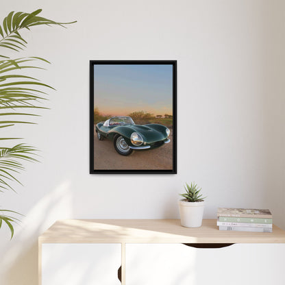 Jaguar XKSS Artwork