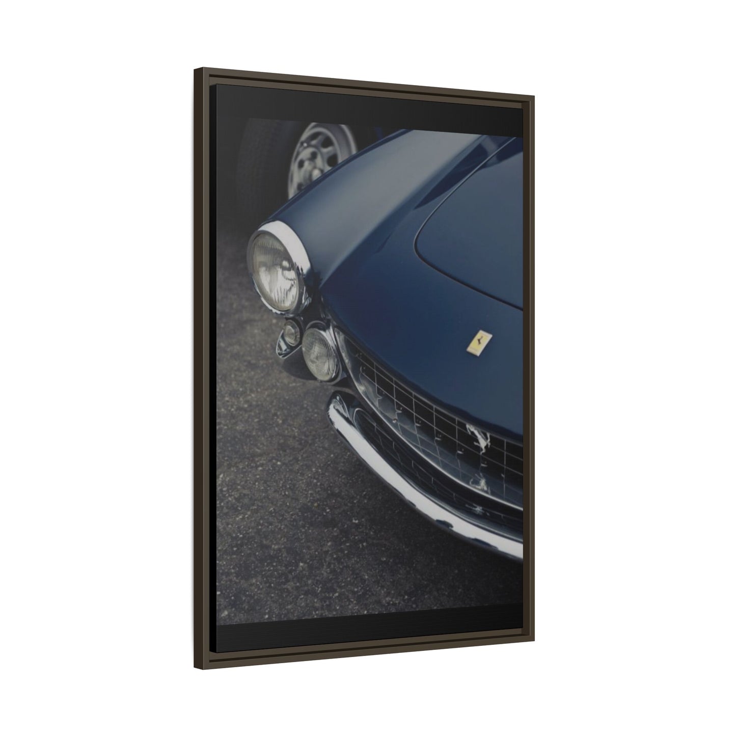 Dark Blue Ferrari ArtWork