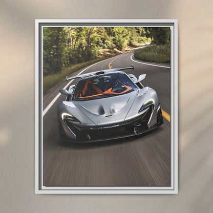 McLaren P1 Spider on the Ride Canvas