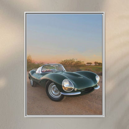 Jaguar XKSS Artwork