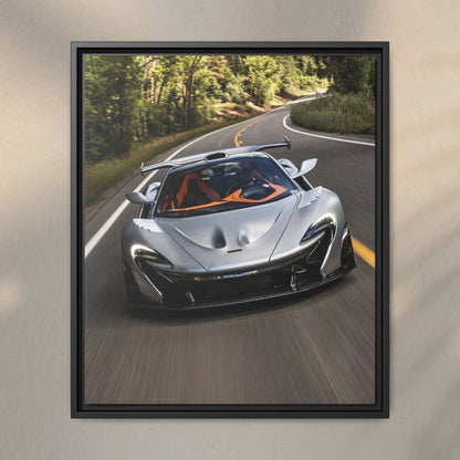 McLaren P1 Spider on the Ride Canvas