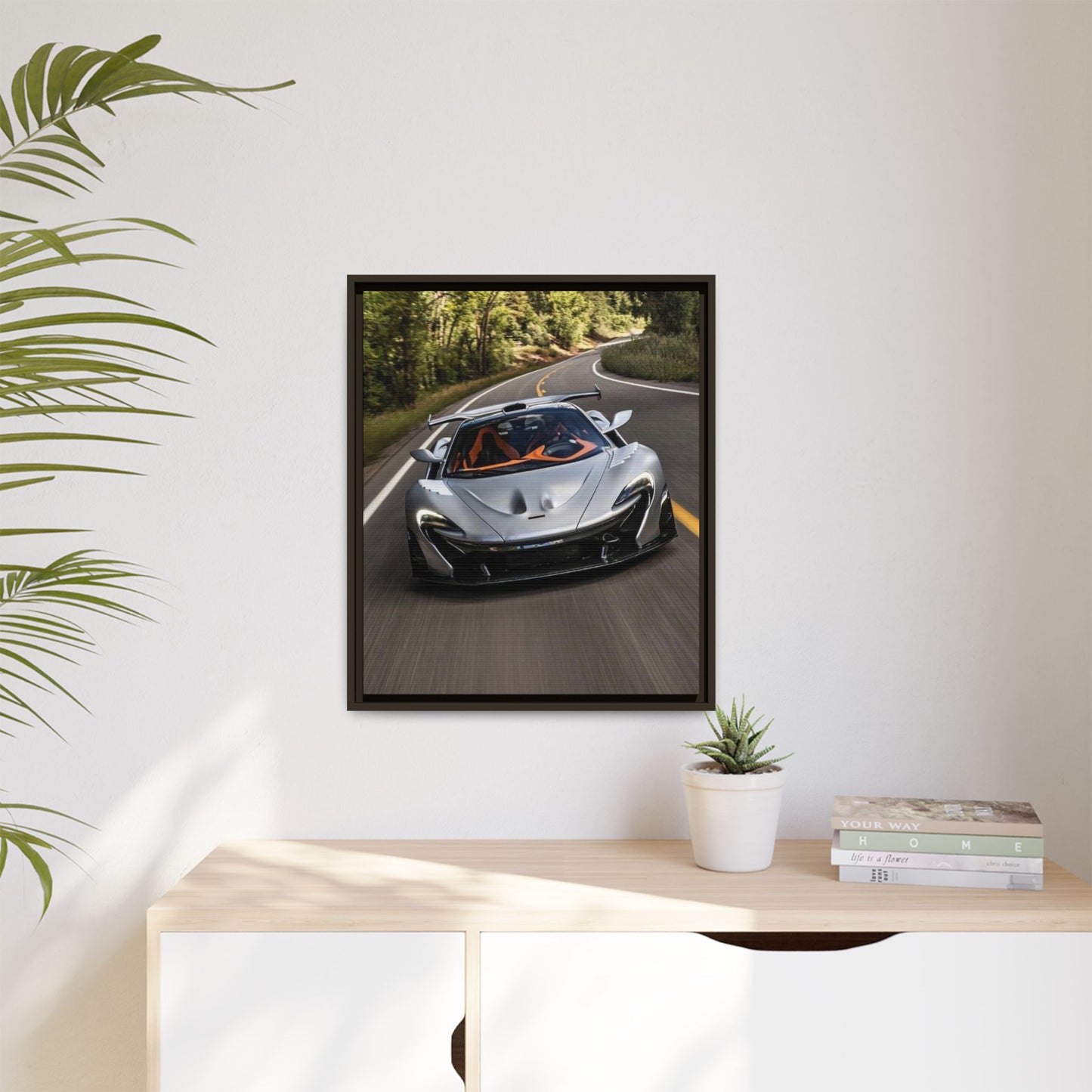 McLaren P1 Spider on the Ride Canvas