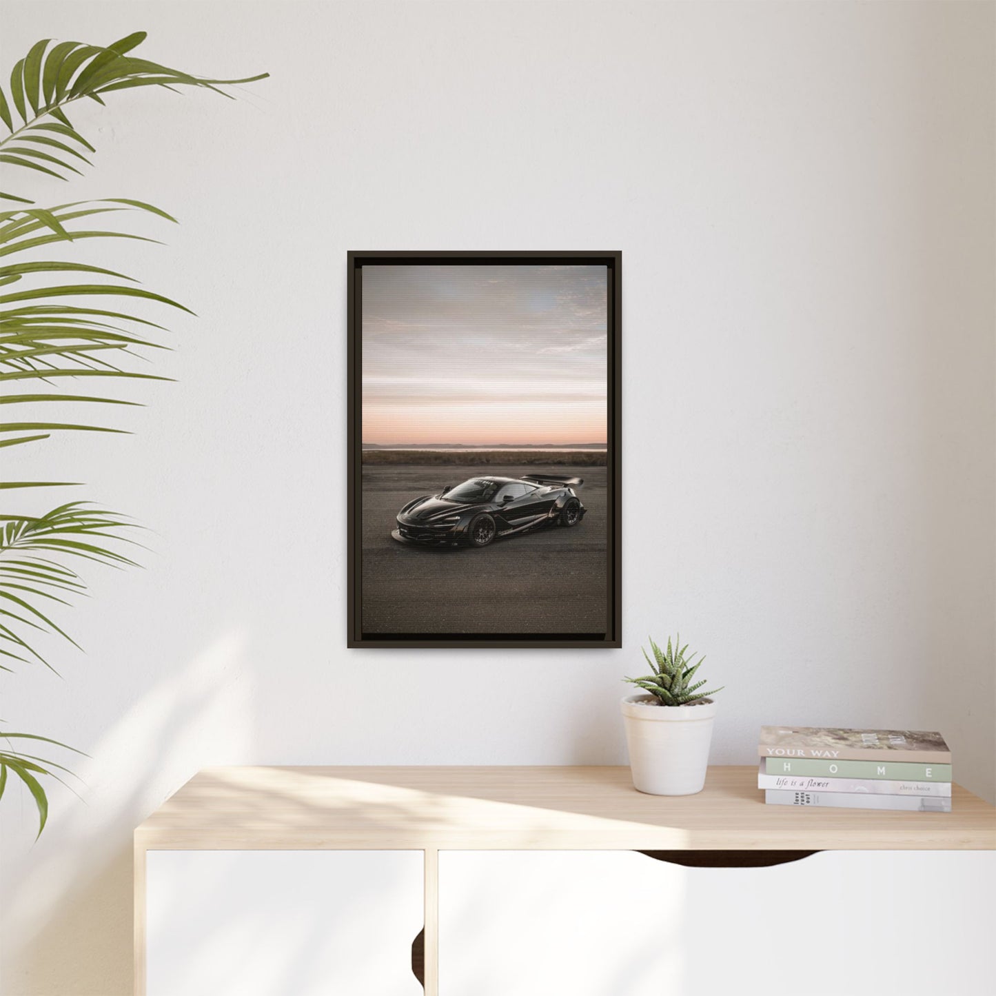 McLaren 720 Sunset Canvas