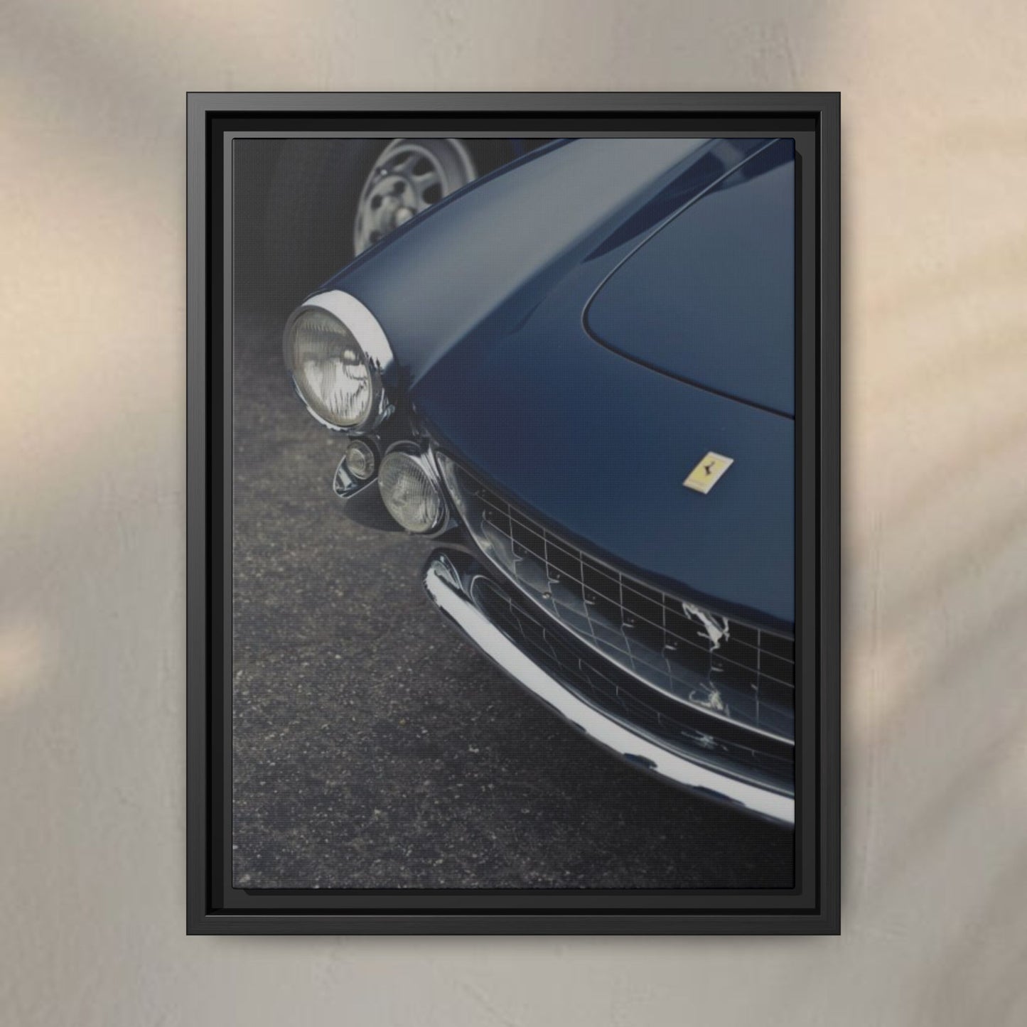 Dark Blue Ferrari ArtWork