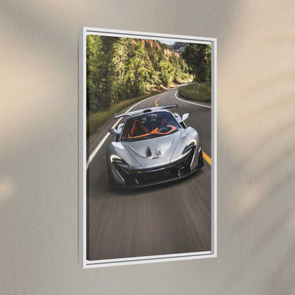 McLaren P1 Spider on the Ride Canvas