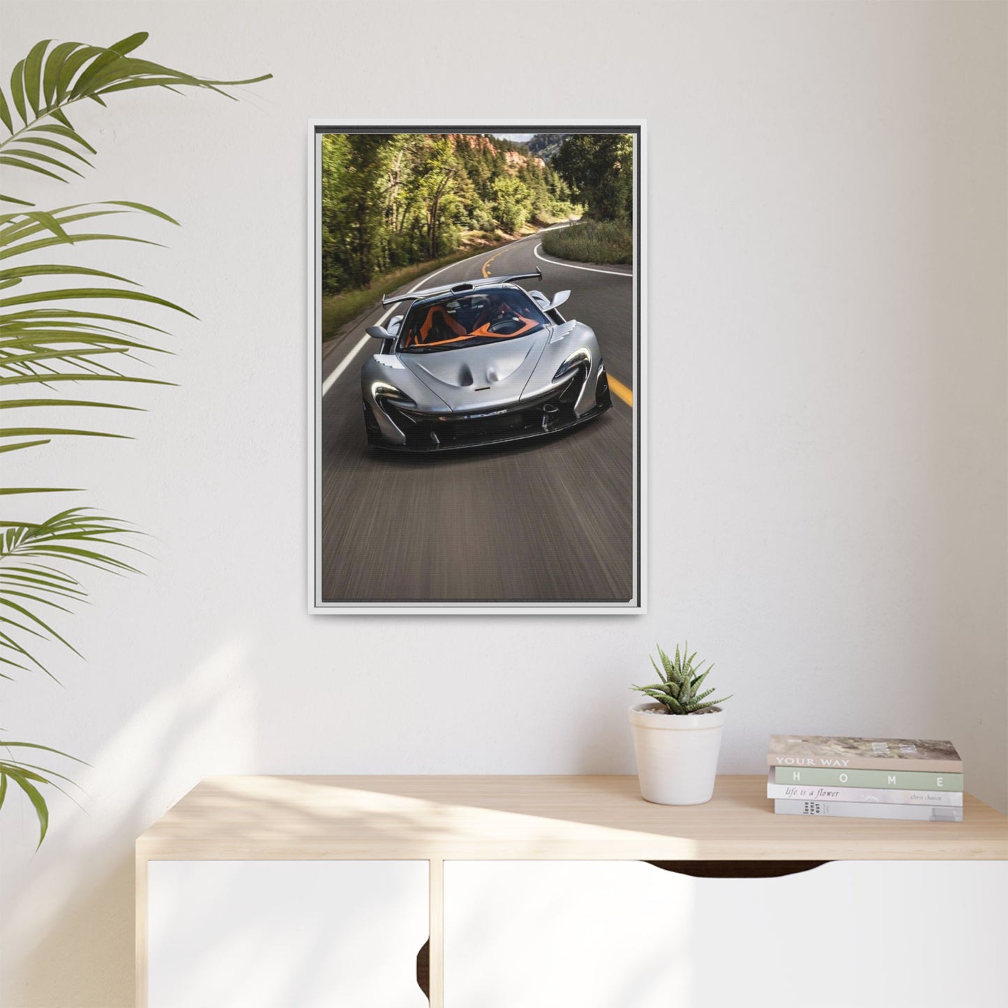 McLaren P1 Spider on the Ride Canvas