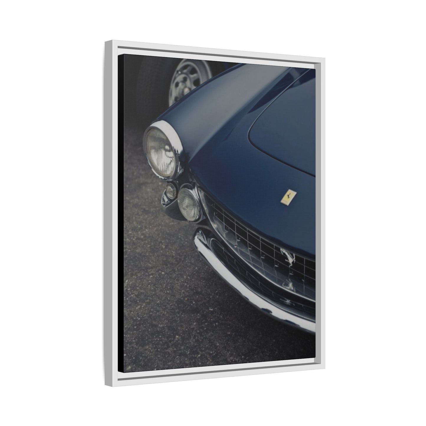 Dark Blue Ferrari ArtWork