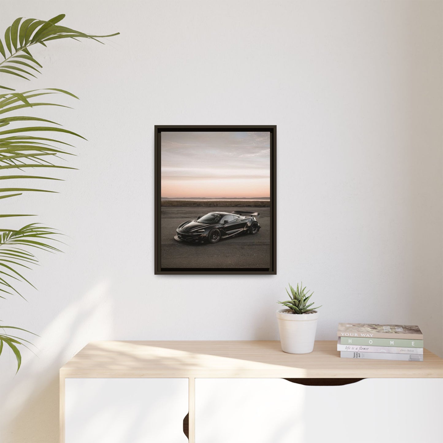 McLaren 720 Sunset Canvas