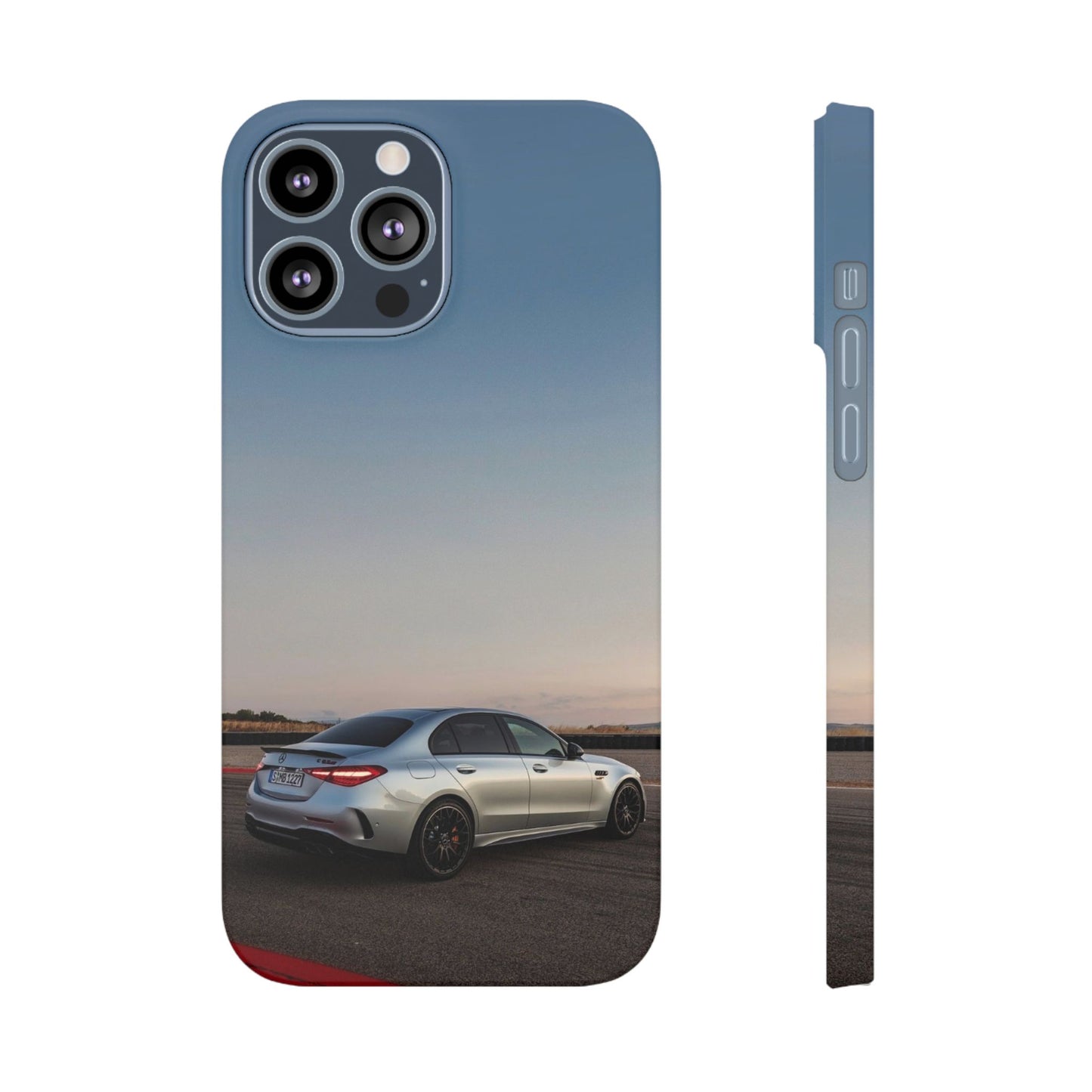 Phone Case - Mercedes C63 Sedan on Track