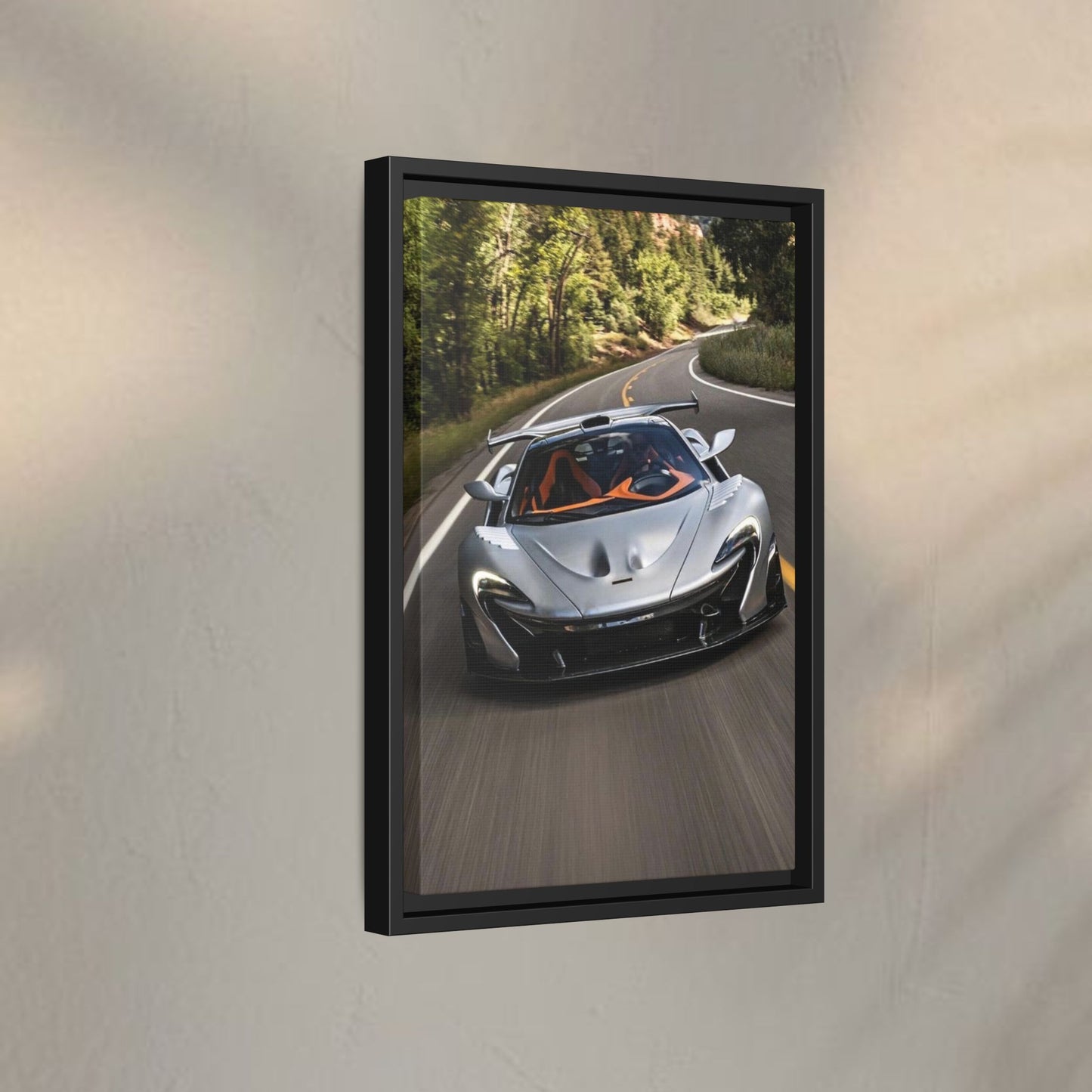 McLaren P1 Spider on the Ride Canvas