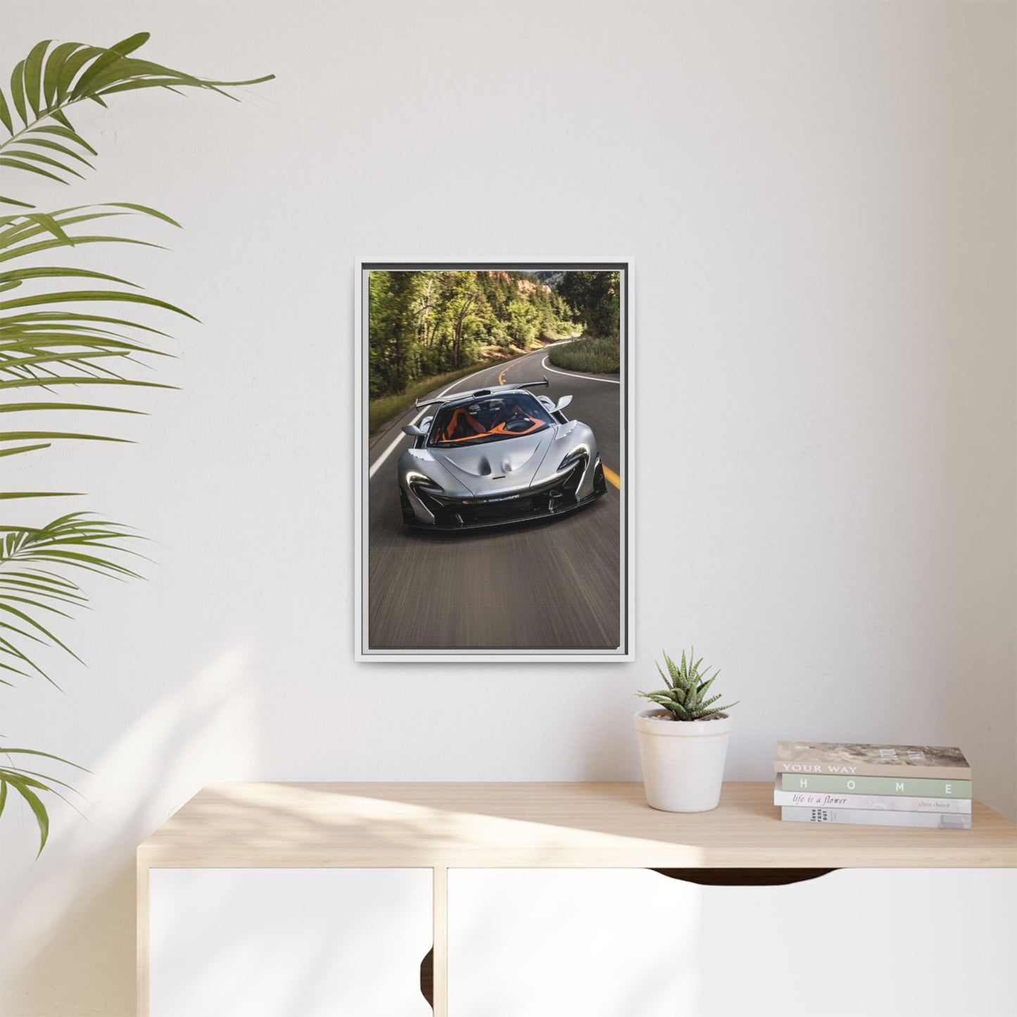 McLaren P1 Spider on the Ride Canvas