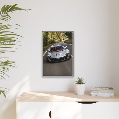 McLaren P1 Spider on the Ride Canvas