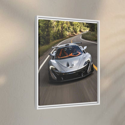 McLaren P1 Spider on the Ride Canvas