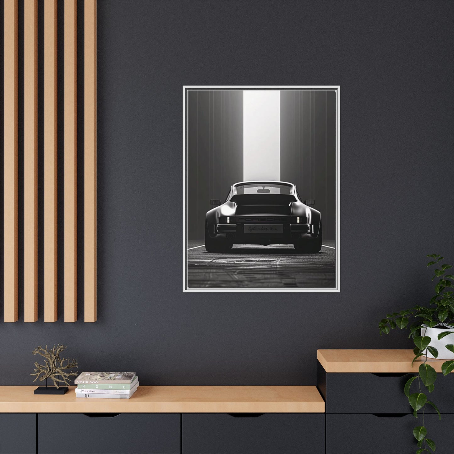 911 Retro Black & White ArtWork