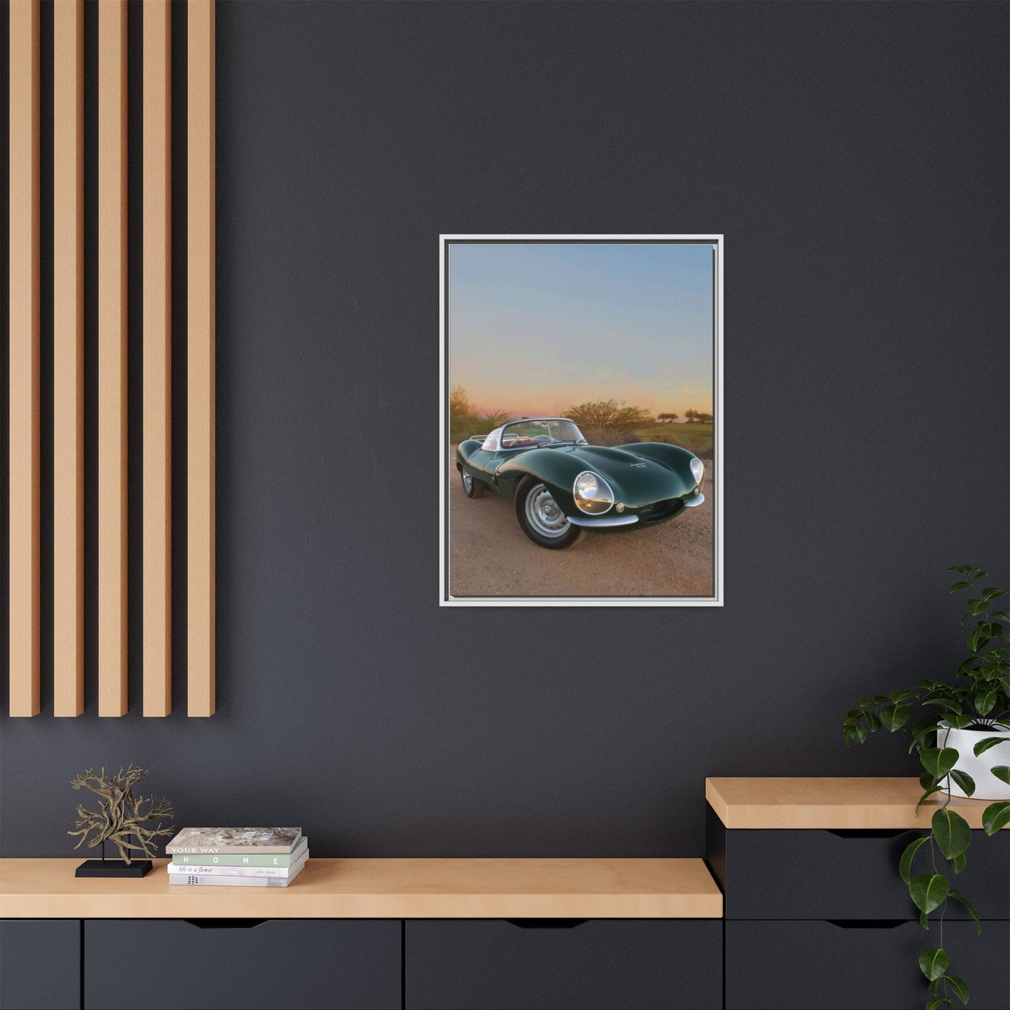 Jaguar XKSS Artwork