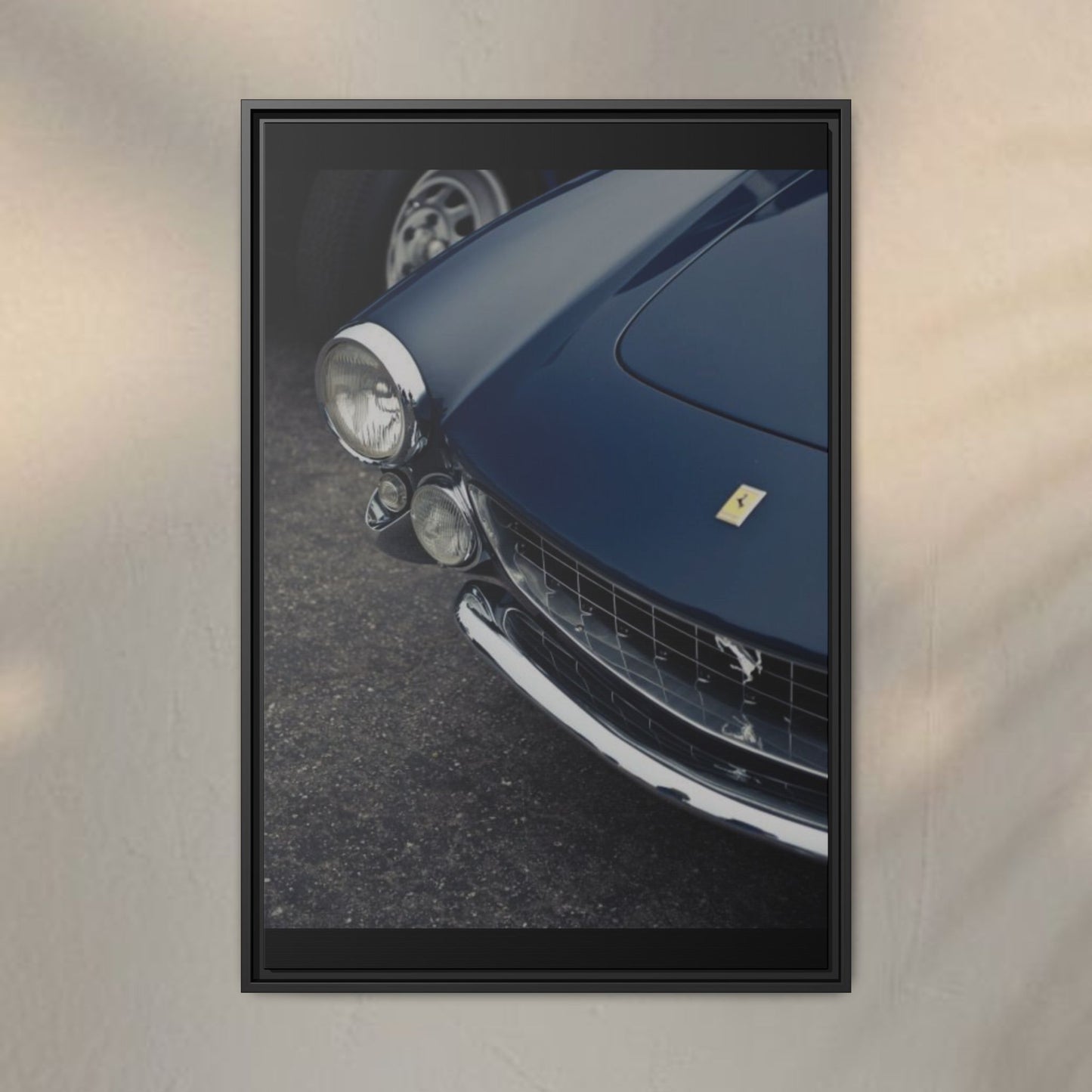 Dark Blue Ferrari ArtWork