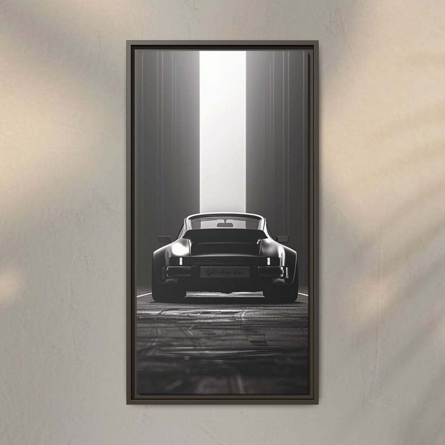 911 Retro Black & White ArtWork