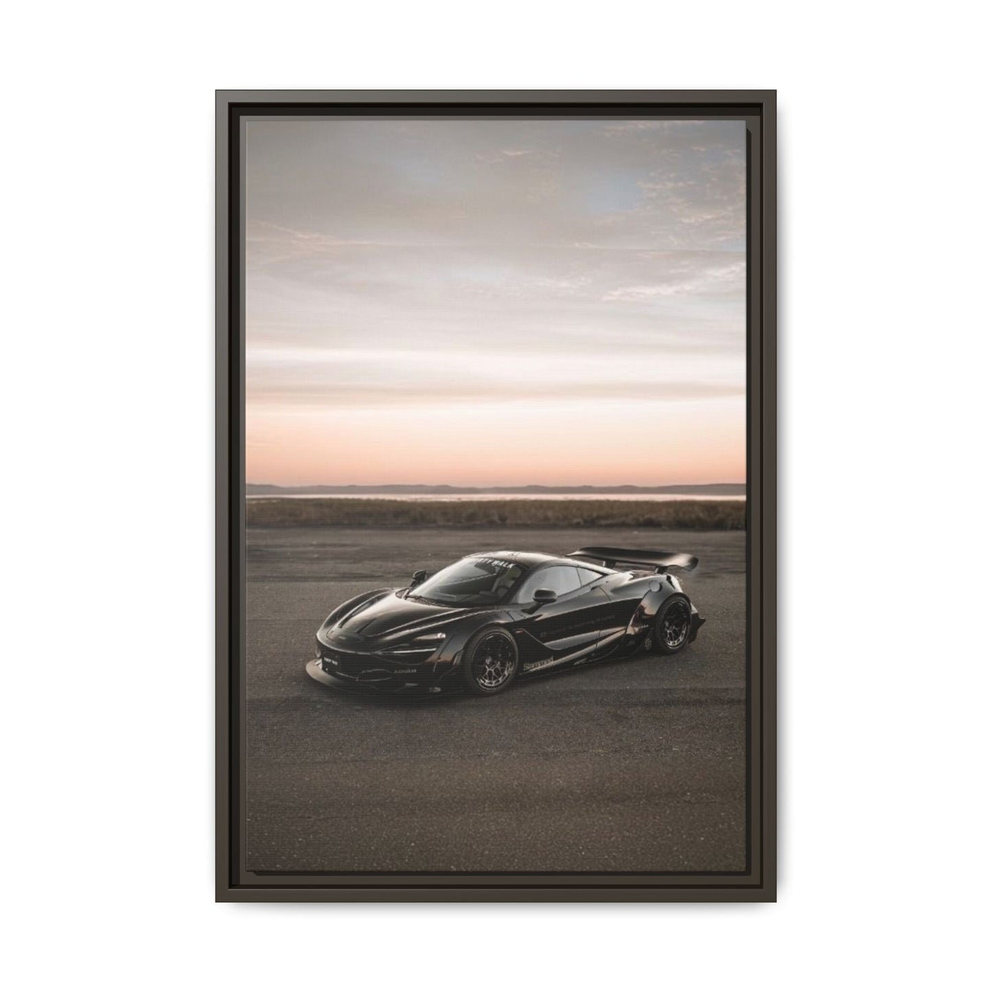 McLaren 720 Sunset Canvas