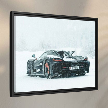 Snow Koenigsegg Artwork