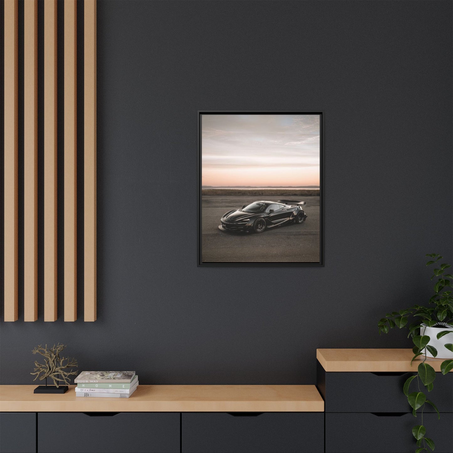 McLaren 720 Sunset Canvas