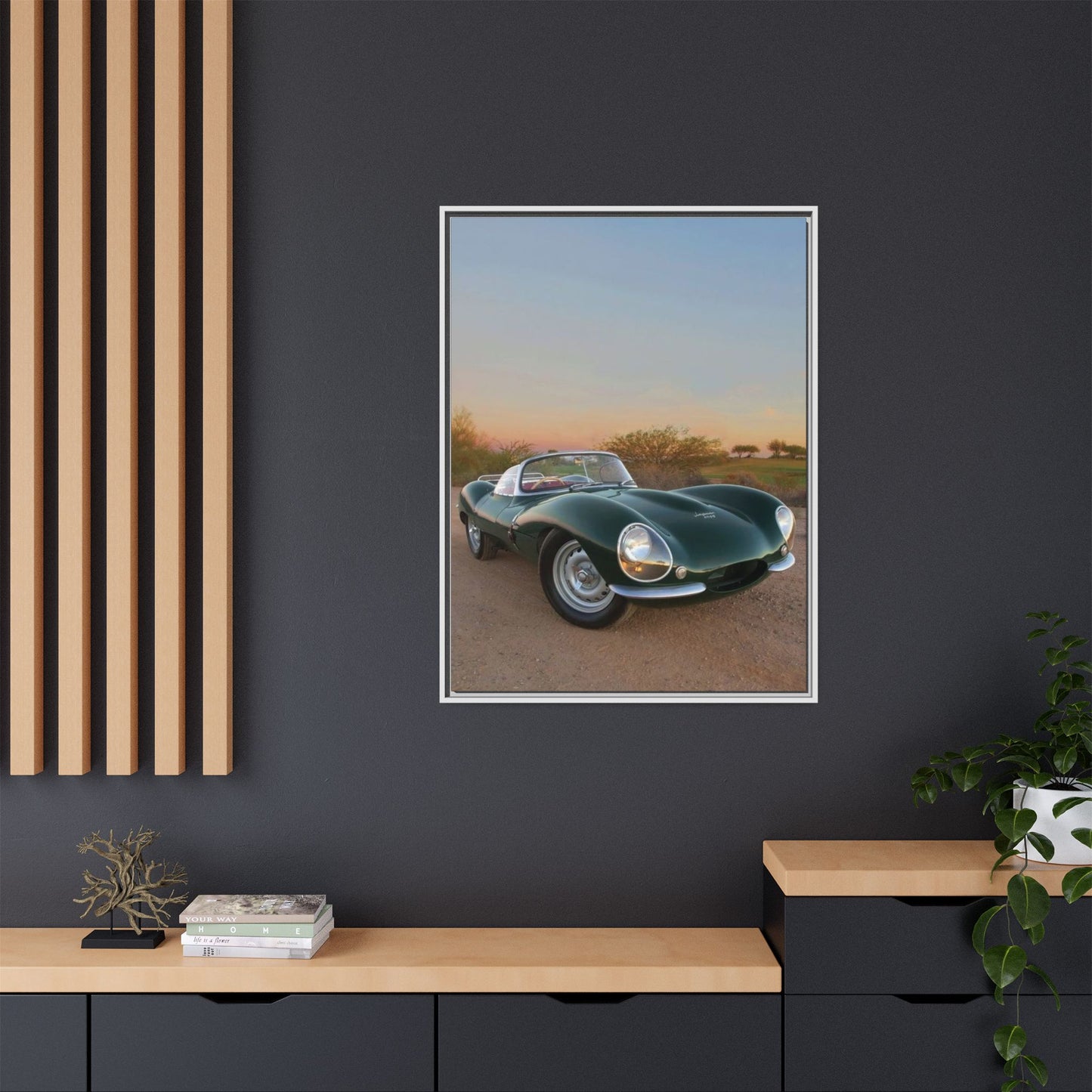 Jaguar XKSS Artwork