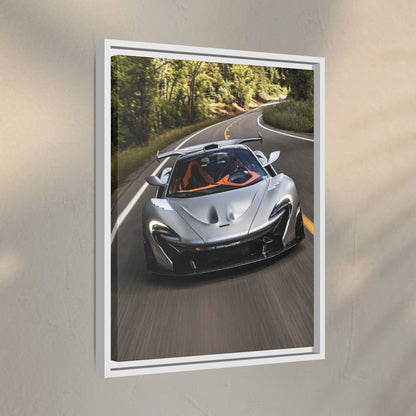 McLaren P1 Spider on the Ride Canvas