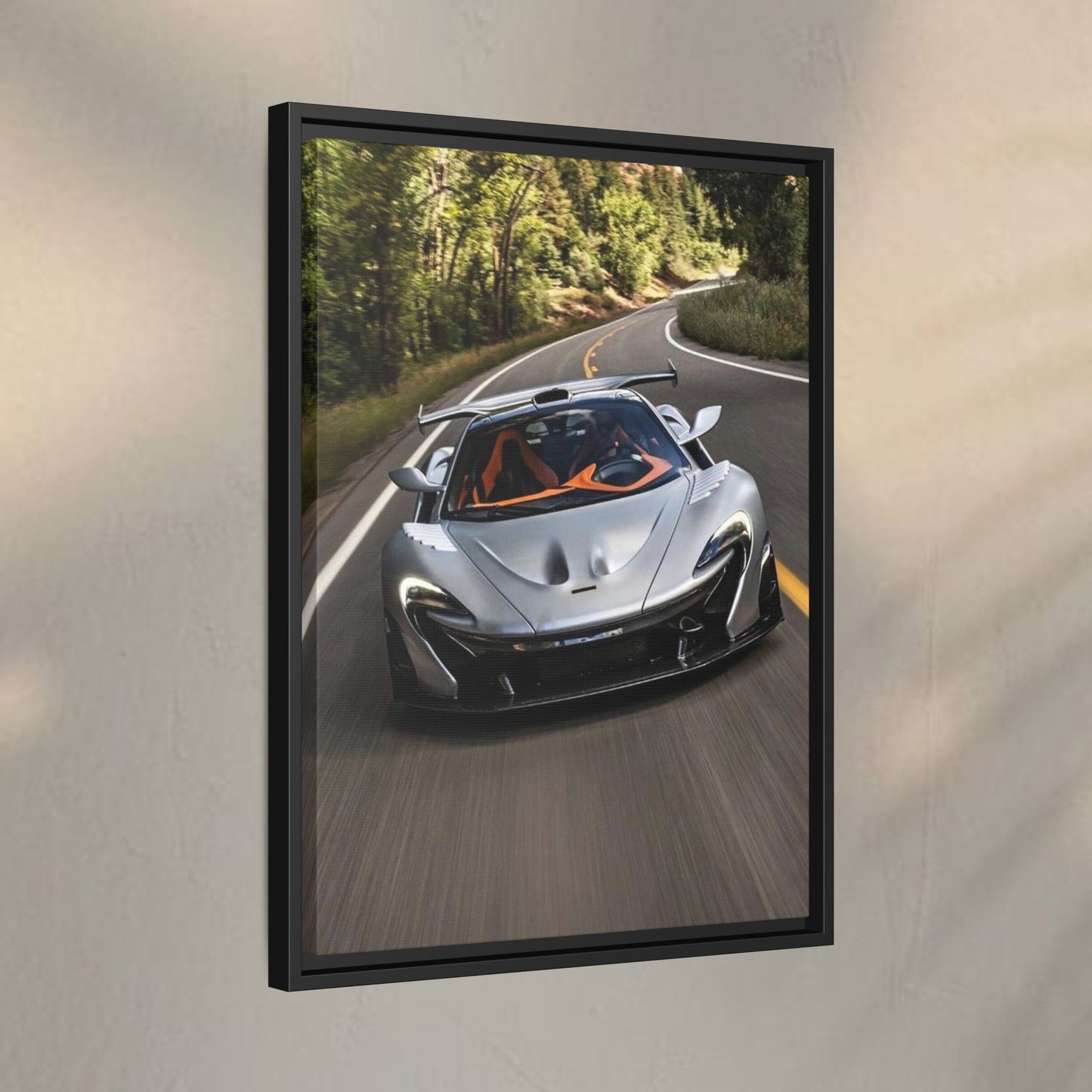 McLaren P1 Spider on the Ride Canvas