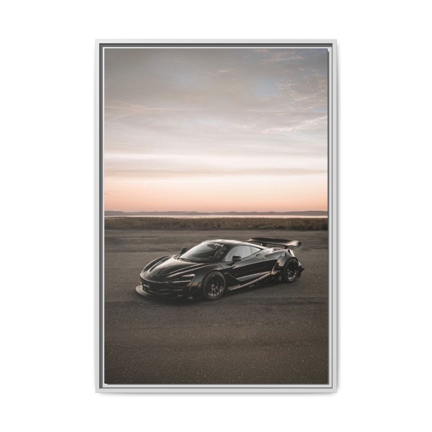 McLaren 720 Sunset Canvas