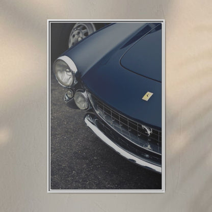 Dark Blue Ferrari ArtWork