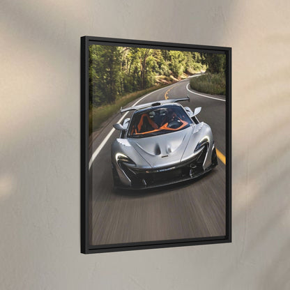 McLaren P1 Spider on the Ride Canvas