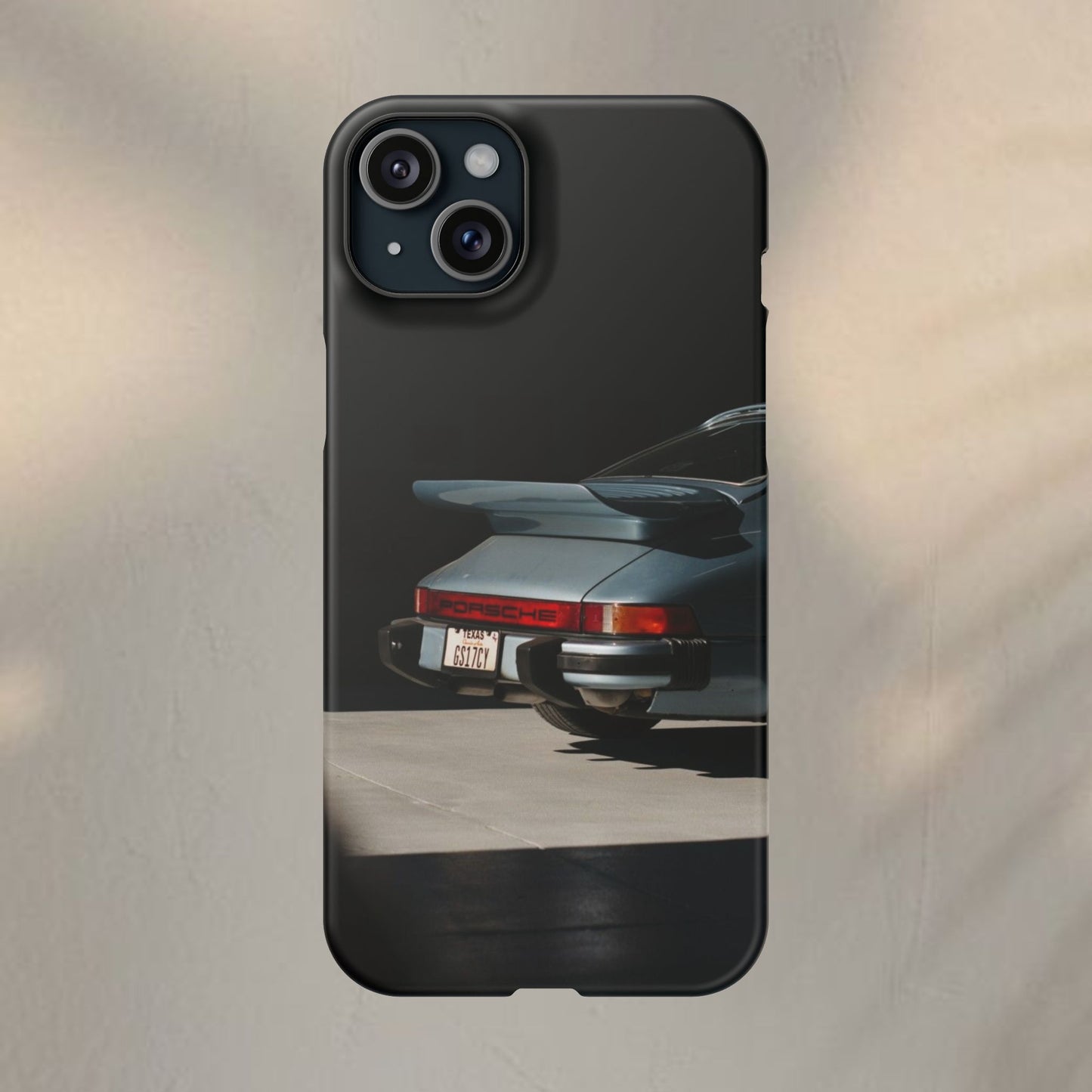 Porsche 911 Blue Back Case